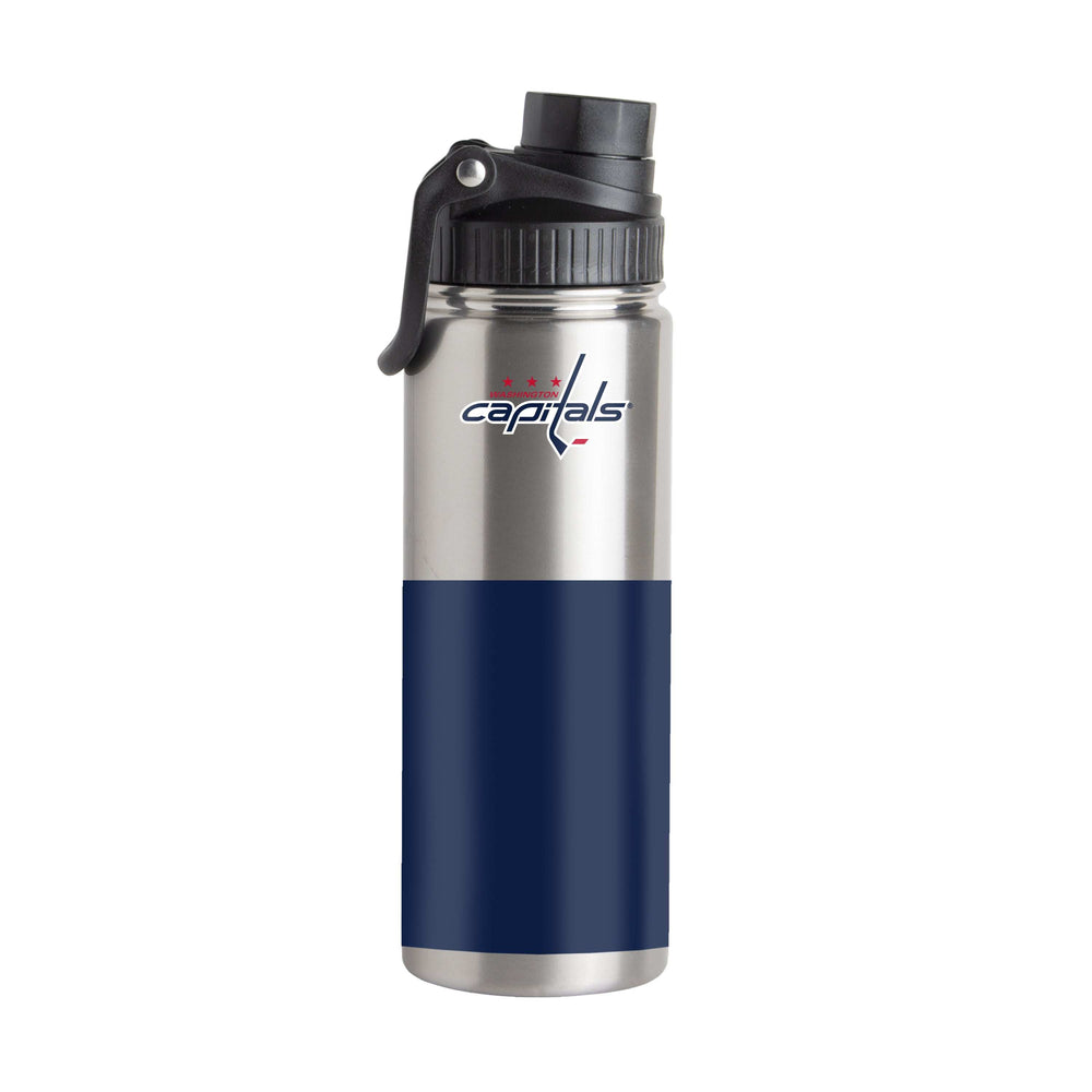 Washington Capitals Colorblock 21oz Twist Top Bottle - Logo Brands - Flyclothing LLC