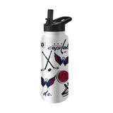 Washington Capitals 34oz Native Quencher Bottle - Logo Brands - Flyclothing LLC