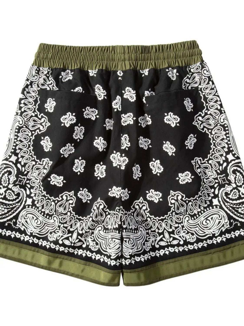 Men's Drawstring Printed Shorts with Pockets - Trendsi - Flyclothing LLC