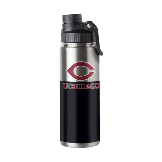 Univ of Chicago 21oz Colorblock Twist Top Water Bottle - Logo Brands - Flyclothing LLC