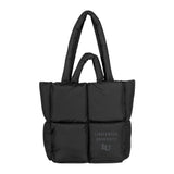 Lindenwood University Black Puff Tote - Logo Brands - Flyclothing LLC