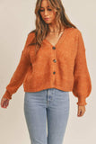 MABLE Long Sleeve Button Down Sweater Cardigan - Trendsi - Flyclothing LLC
