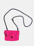 Himawari Solid Color Envelope Shape Crossbody Bag with Removable Strap - Trendsi - Flyclothing LLC