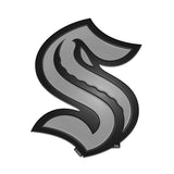 NHL - Seattle Kraken Chrome Emblem - Logo Brands - Flyclothing LLC