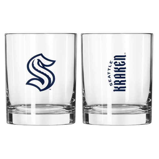 Seattle Kraken 14oz Gameday Rocks Glass - Logo Brands - Flyclothing LLC