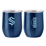 Seattle Kraken 16oz Gameday Stainless Curved Beverage - Logo Brands - Flyclothing LLC