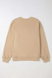 Plus Size Round Neck Long Sleeve Sweatshirt - Trendsi - Flyclothing LLC