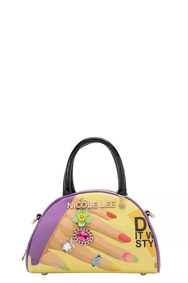 Nicole Lee USA Nail Polish Mini Dome Handbag - Trendsi - Flyclothing LLC