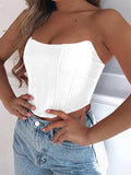 Tube Cropped Top - Trendsi - Flyclothing LLC