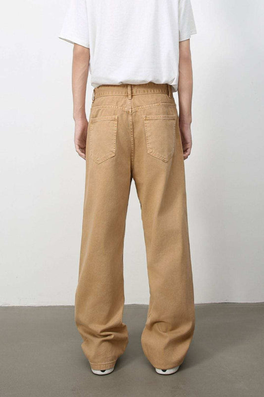 Men's Mid Rise Baggy Jeans - Trendsi - Flyclothing LLC