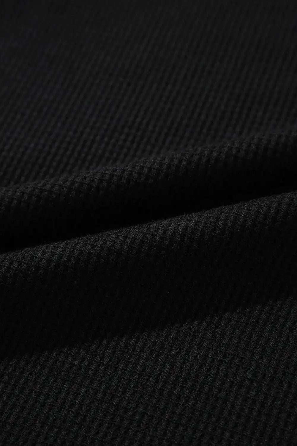 Round Neck Long Sleeve Top and Drawstring Pants Lounge Set - Trendsi - Flyclothing LLC