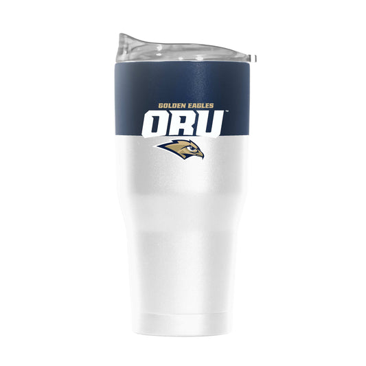 Oral Roberts 30oz Colorblock Powder Coat Tumbler - Logo Brands - Flyclothing LLC
