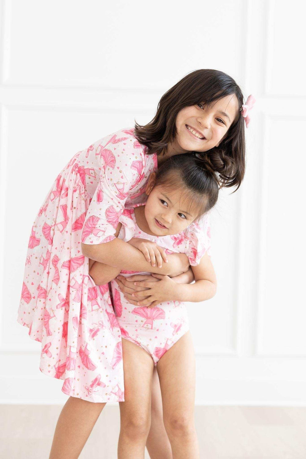 Pirouette 3/4 Sleeve Pocket Twirl Dress - Mila & Rose ® - Flyclothing LLC