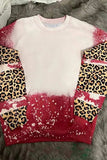 Leopard Round Neck Long Sleeve T-Shirt - Trendsi - Flyclothing LLC