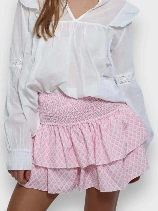 Layered Mini Skirt - Trendsi - Flyclothing LLC