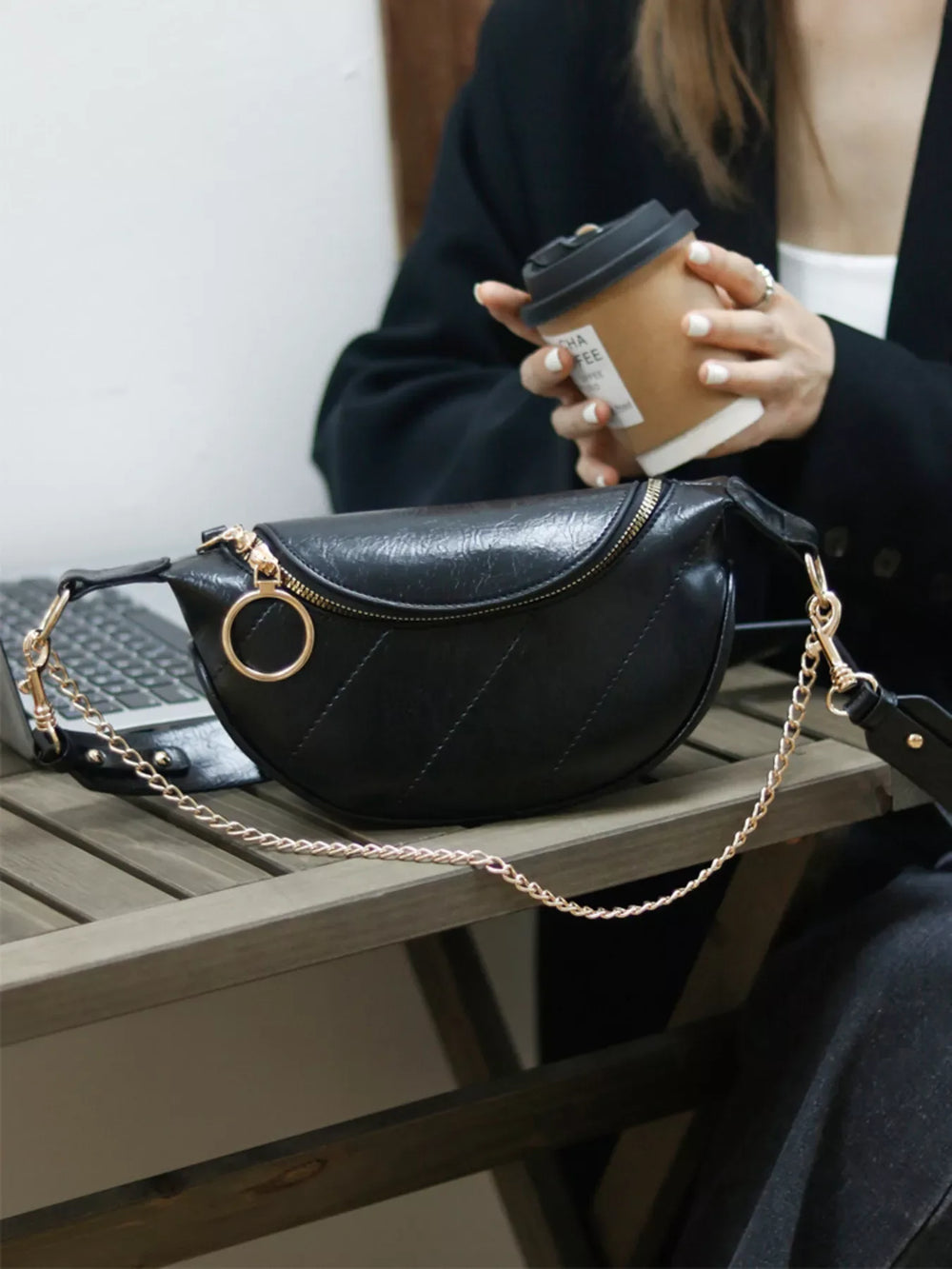 Adjustable Strap Crossbody Bag - Trendsi - Flyclothing LLC