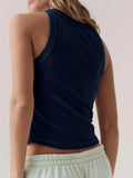Round Neck Tank - Trendsi - Flyclothing LLC