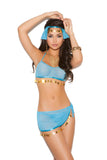 Elegant Moments Turquoise Harem Hottie Costume 8668 - Elegant Moments - Flyclothing LLC