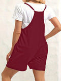 Full Size Scoop Neck Spaghetti Strap Overalls Plus Size - Trendsi - Flyclothing LLC