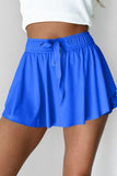 Drawstring Active Skorts - Trendsi - Flyclothing LLC