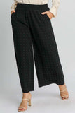 Umgee Full Size High Waisted Embellished Linen Pants Plus Size - Trendsi - Flyclothing LLC