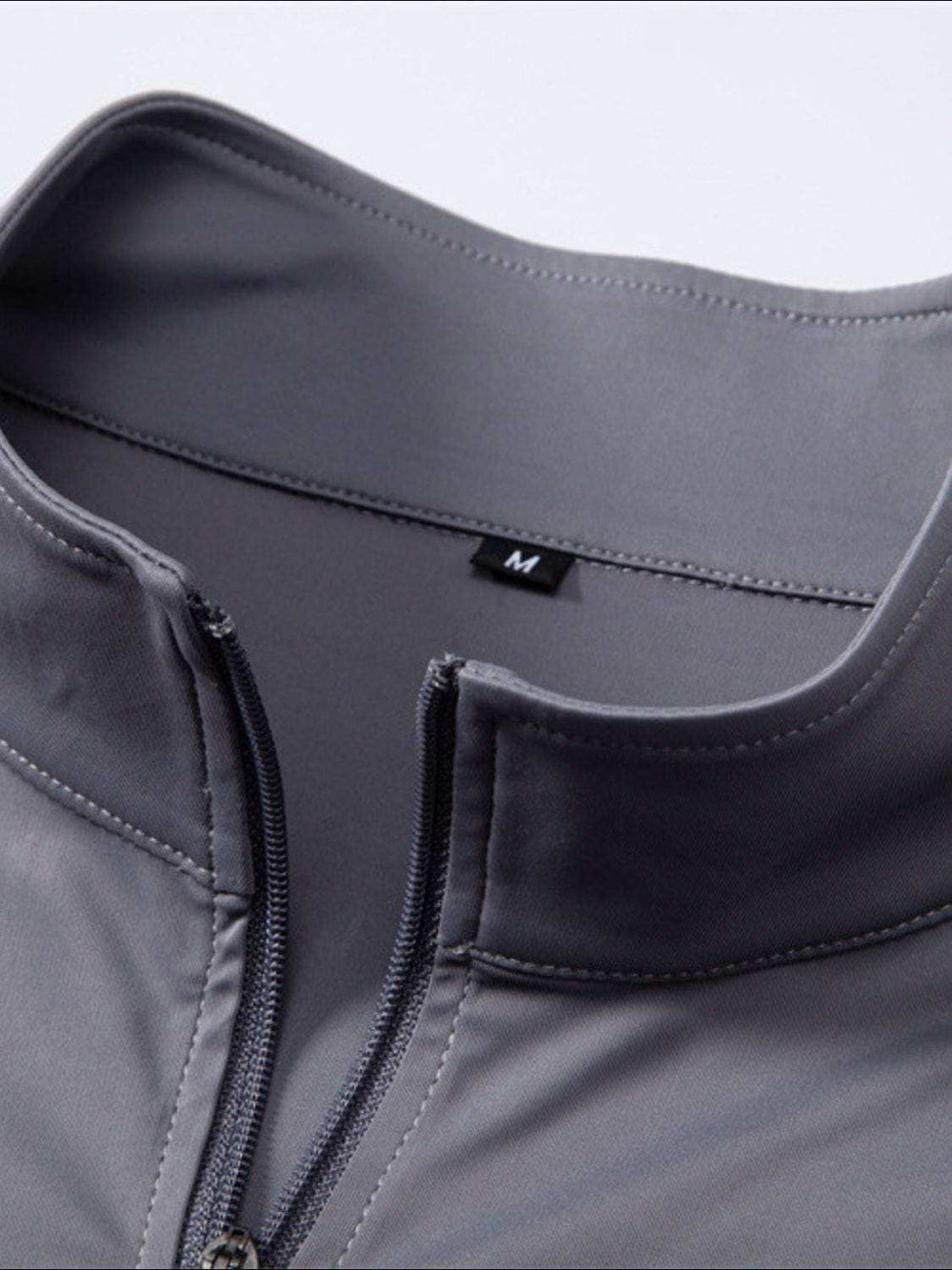 Men's Sun Protection Long Sleeve Half-Zip T-Shirt - Trendsi - Flyclothing LLC