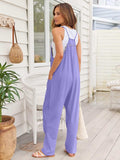 V-Neck Spaghetti Strap Jumpsuit - Trendsi - Flyclothing LLC