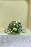 5 Carat Moissanite 925 Sterling Silver Ring - Trendsi - Flyclothing LLC