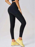 High Waist Active Leggings - Trendsi - Flyclothing LLC