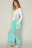 POL Drawstring Elastic Waistband Wide-Leg Pants - Trendsi - Flyclothing LLC