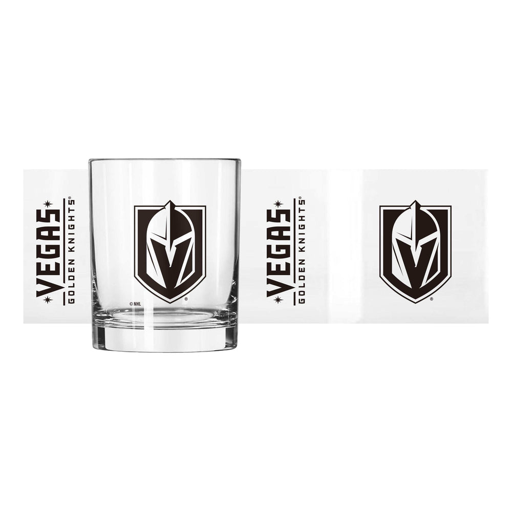 Vegas Golden Knights 14oz Gameday Rocks Glass - Logo Brands - Flyclothing LLC