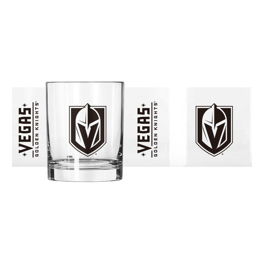 Vegas Golden Knights 14oz Gameday Rocks Glass - Logo Brands - Flyclothing LLC