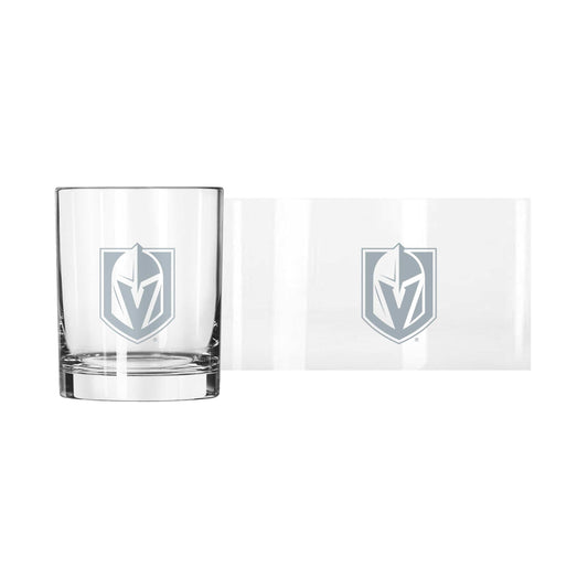 Vegas Golden Knights 14oz Frost Rocks Glass - Logo Brands - Flyclothing LLC