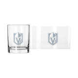 Vegas Golden Knights 14oz Frost Rocks Glass - Logo Brands - Flyclothing LLC