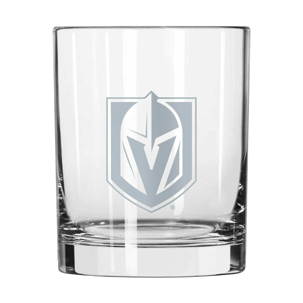 Vegas Golden Knights 14oz Frost Rocks Glass - Logo Brands - Flyclothing LLC