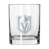 Vegas Golden Knights 14oz Frost Rocks Glass - Logo Brands - Flyclothing LLC