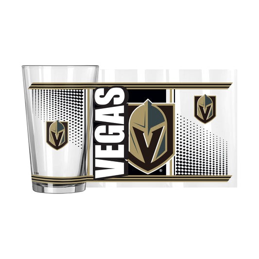 Vegas Golden Knights 16oz Hero Pint Glass - Logo Brands - Flyclothing LLC
