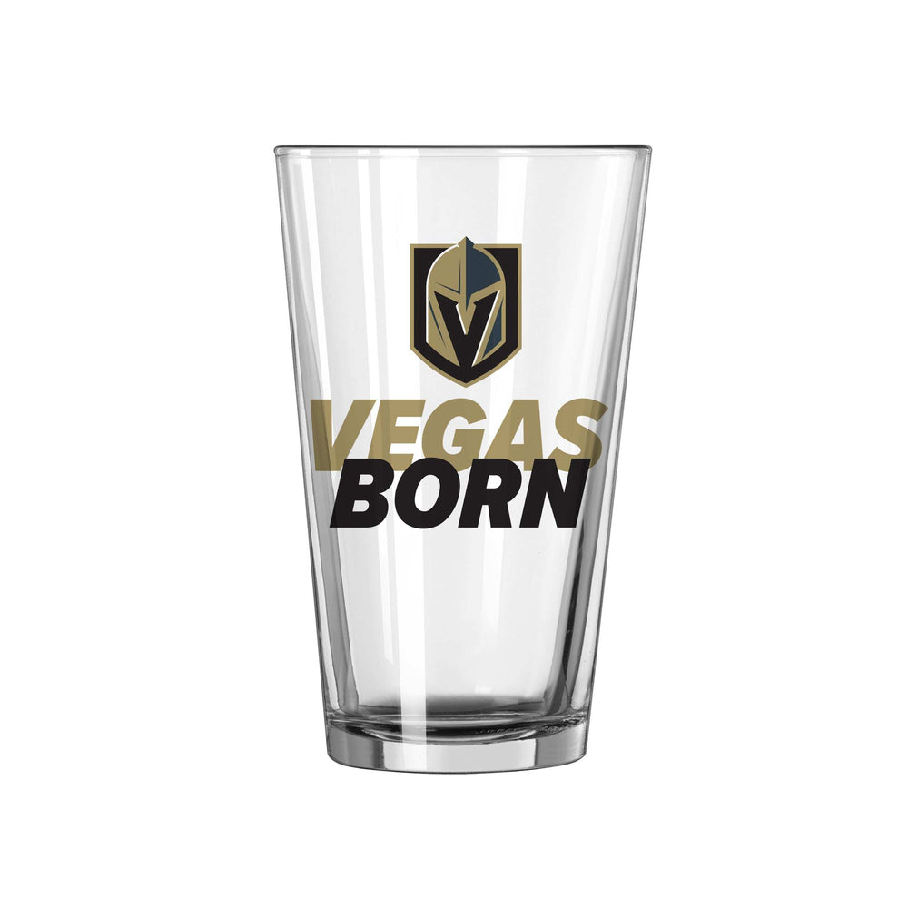 Vegas Golden Knights 16oz Slogan Pint Glass - Logo Brands - Flyclothing LLC
