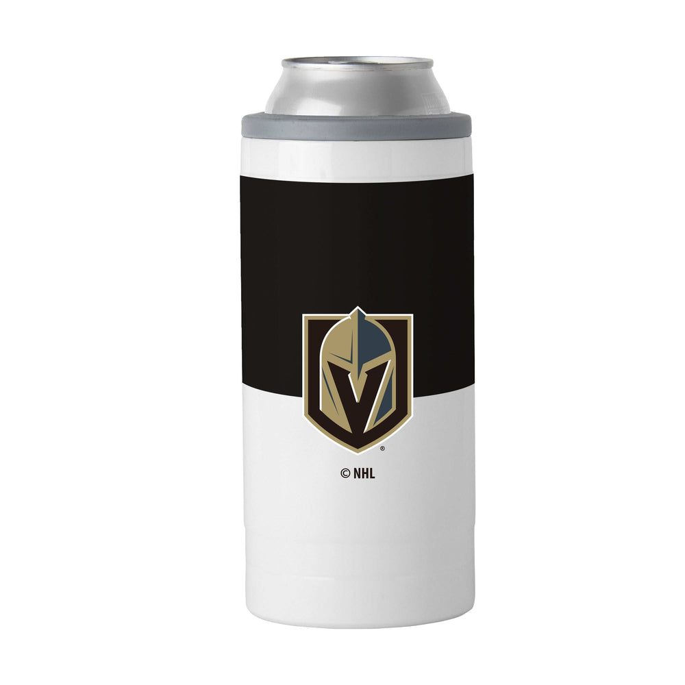 Vegas Golden Knights 12oz Colorblock Slim Can Coolie - Logo Brands - Flyclothing LLC