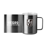 Vegas Golden Knights Black 15oz Gameday Stainless Steel Mug - Logo Brands - Flyclothing LLC