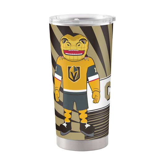 Vegas Golden Knights 20oz Mascot Stainless Steel Tumbler - Logo Brands - Flyclothing LLC