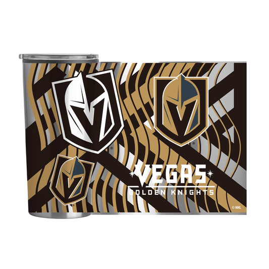 Vegas Golden Knights Flex 20oz Plastic Wall Stainless Tumbler - Logo Brands - Flyclothing LLC