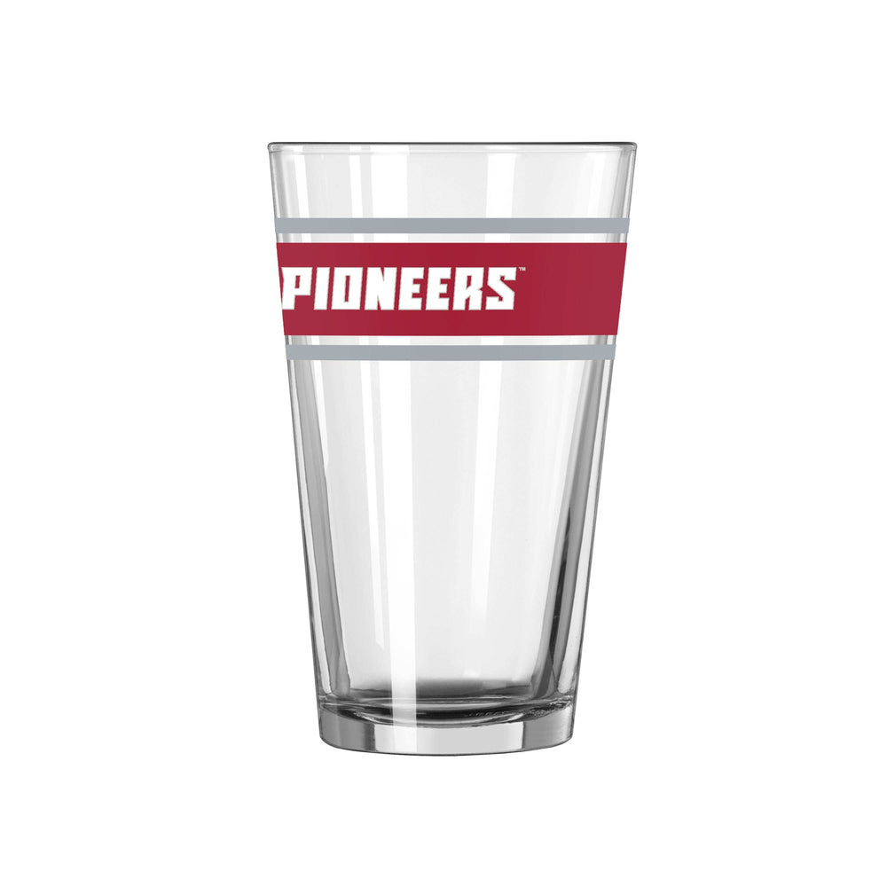 Transylvania U 16oz Stripe Pint Glass - Logo Brands - Flyclothing LLC