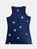 Full Size Star Round Neck Tank - Trendsi - Flyclothing LLC