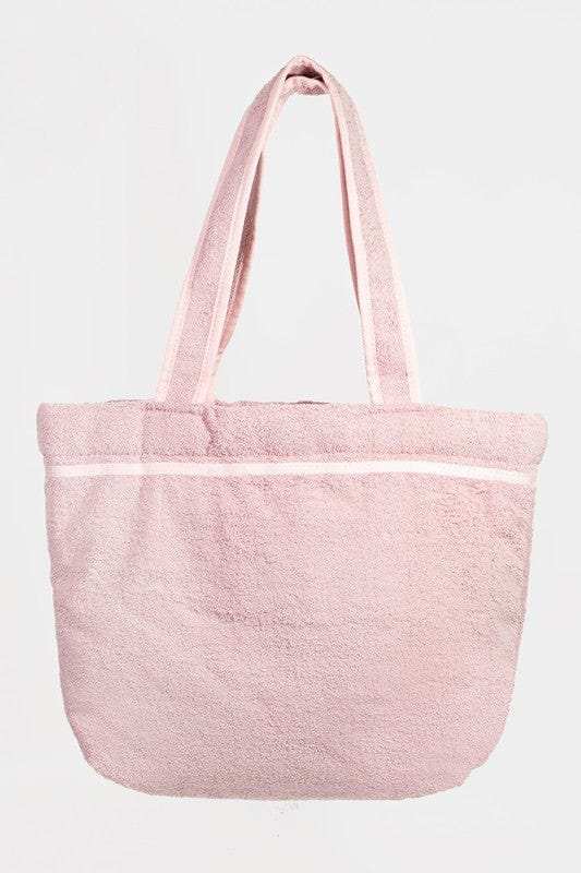Fame Square Microfiber Tote Bag - Trendsi - Flyclothing LLC