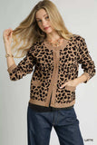 Umgee Leopard Print Button-Down Cardigan - Trendsi - Flyclothing LLC