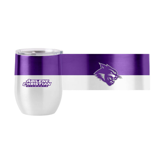 Abilene Christian University 16oz Colorblock Stainless Curved Beverage - Logo Brands - Flyclothing LLC