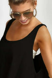 BiBi High and Low Flare Knit Tank Top - Trendsi - Flyclothing LLC