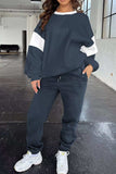 Drop Shoulder Loose Sweatshirt and Joggers Active Set - Trendsi - Flyclothing LLC