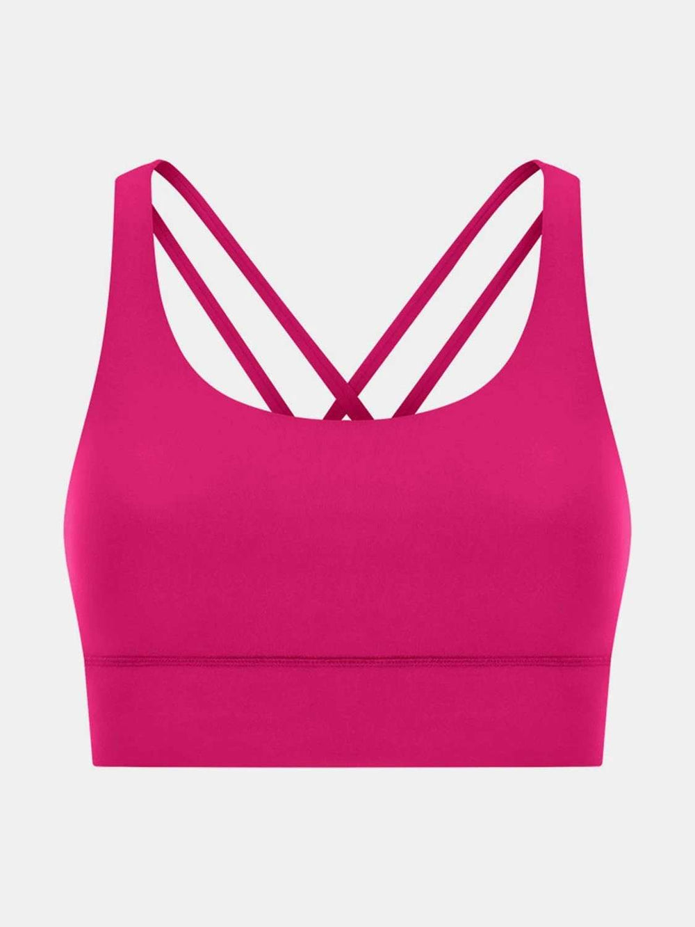 Crisscross Scoop Neck Active Tank - Trendsi - Flyclothing LLC